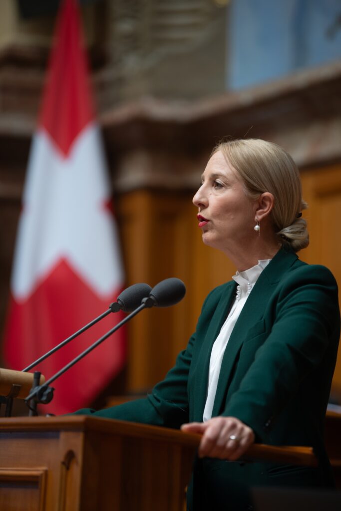 Katja Christ, Nationalrätin GLP © ParlCH / Carmela Odoni (siehe Nutzungsbedingungen am Ende der Seite)
